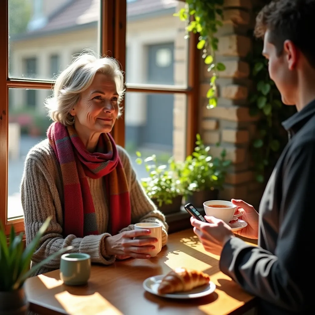 Supporting visual content